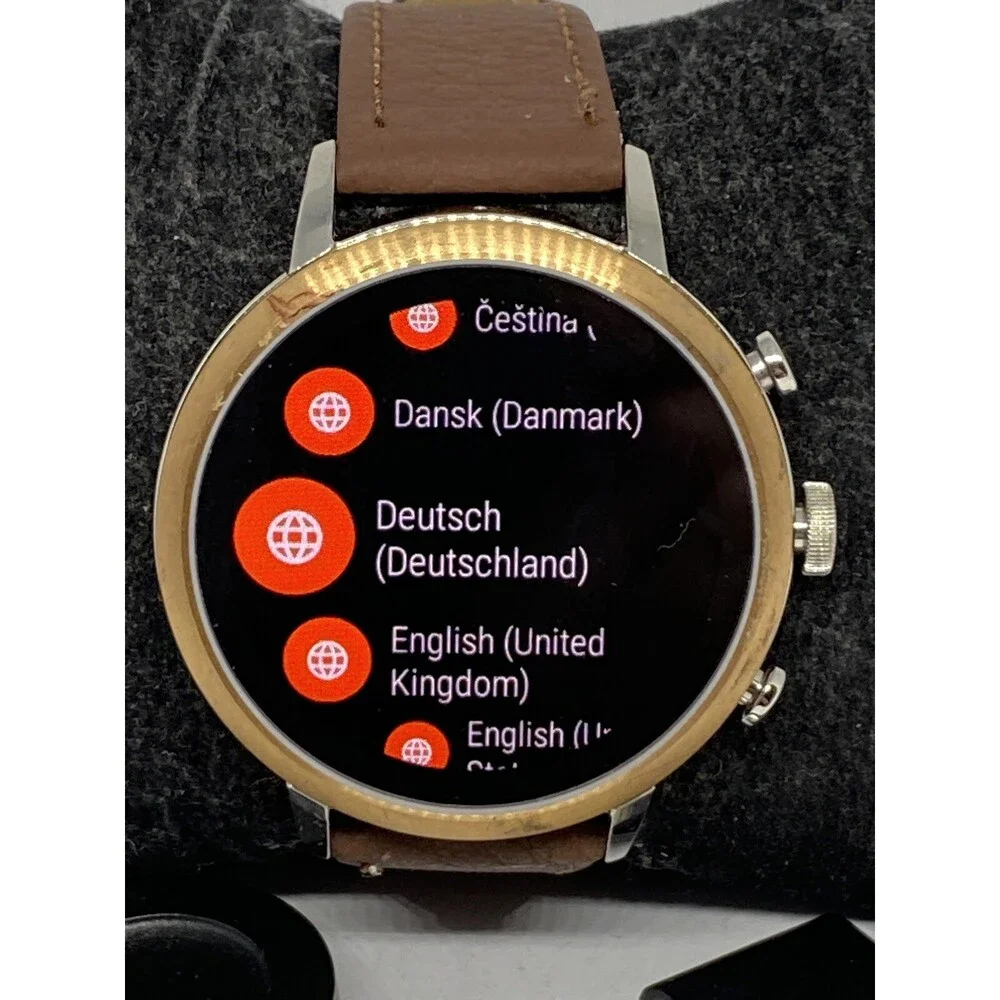 Fossil Gen 4 Authentic Digital Dial Smart Watch Custom Band FTW6016 LT329